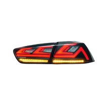 Genérico Luz trasera del coche 4 Uds para Mitsubishi para Lancer para EVO X con freno para giro secuencial inverso para lámparas de señal