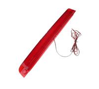 Genérico Luz Trasera Freno Universal Para Coche LED Roja 12V Repuesto Para Motocicletas Nivel Montaje Alto Tercera Parada Tercer Stop Central(Rojo)