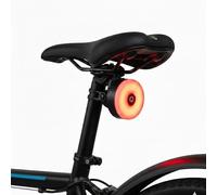 Genérico Luz Trasera Impermeable para Bicicleta con 5 Modos, Totalmente Homologado, Luces LED Recargable USB con Accesorios, 20 Lúmenes, 16 LED, Color Negro.