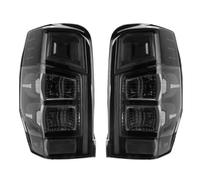 Genérico Luz Trasera Para Automóvil Para Mitsubishi L200 Para Triton 2019-2020 Conjunto De Luz Trasera Señalización, Incluye Bombilla Mazo De Cables Luz Trasera Freno(Negro,Izquierda y derecha)