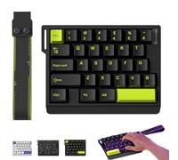 Genérico M30 HE Wired Magnetic-Switch Gaming Keyboard, 30% Compact Layout, 0.1ms Ultra-Low-Latency, 8 kHz Polling, RGB Backlit, E-Sports Gaming Accessories, for Playing Games, Offiices (Green)