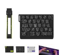 Genérico M30 HE Wired Magnetic-Switch Gaming Keyboard, 30% Compact Layout, 8 kHz Polling, 0.1ms Ultra-Low-Latency, Wired Connection, E-Sport Gaming Accessories PC Accessories (Black)
