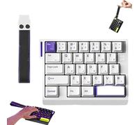 Genérico M30 HE Wired Magnetic-Switch Gaming Keyboard, 30% Compact Layout, 8 kHz Polling, 0.1ms Ultra-Low-Latency, E-Sport Gaming Accessories PC Accessories (White)