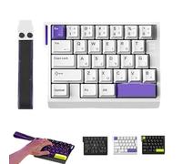 Genérico M30 HE Wired Magnetic-Switch Gaming Keyboard, 30% Compact Layout, 8 kHz Polling, 0.1ms Ultra-Low-Latency, RGB Backlit, E-Sport Performance (White)