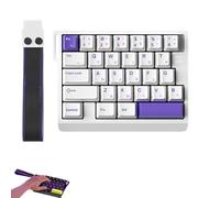 Genérico M30 He Wired Magnetic Switch Gaming Keyboard, 30% Compact Layout, 8 kHz Polling, Ultra-Low Latency, RGB Backlight (White)