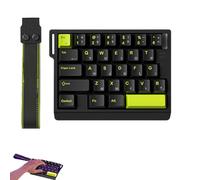 Genérico M30 He Wired Magnetic Switch Gaming Keyboard, 30% Compact Layout, 8 kHz Polling, Ultra-Low Latency, RGB Backlight (Black)