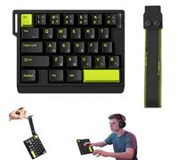 Genérico M30 He Wired Magnetic-Switch Gaming Keyboard, 30% Compact Layout, Ultra-Low-Latency, 8k Returns, E-Sports Performance Wired Mechanical Keyboard For Pc(Black)