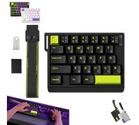 Genérico M30 He Wired Magnetic-Switch Gaming Keyboard, Ultra-Low-Latency, 30% Compact Layout, 8k Returns, RGB Backlit, E-Sports Performance Wired Mechanical Keyboard (C)