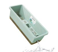 Genérico Maceta con riego automático - Recipiente Rectangular para Verduras con riego por, Apertura de Drenaje, Resistente | Decoración de Interiores, Escritorio de Oficina, alféizar de Ventana,