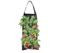 Genérico Maceta Invertida | Vertical Suspendido con 8 Orificios de Plantación,Bolsas De Cultivo Arándanos con Asa,para Arándanos Y Verduras En Exterior, Balcón, Barandilla, Pared Y Patio