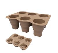 Generico Macetas De Plántulas - Plegable De Silicona, Para La Germinación De Plantas, Para La Propagación Del Jardín | Germinar Frijoles Cultivar Tomates Regar El Suelo Dr