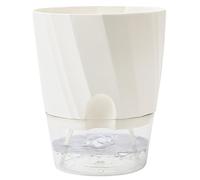 Genérico Macetas De Riego para - Flores, Durable, Maceta Automático, Moderna Plantas Interior, Deep Reservior Pequeña Orquídeas Margaritas | Multipurpose Outdoor Indoor Utility Premium