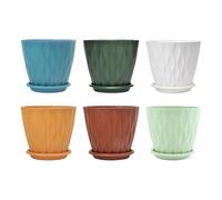 Genérico Macetas para Flores,Lote de 6 Macetas para Orquídeas | Maceteros de Interior - para Terraza, Balcón, Baño, Cocina, Salón, Dormitorio, Invernadero, Alféizar