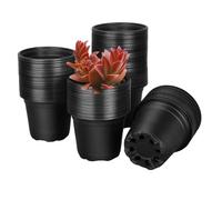 Genérico Macetas Vivero para Plantas | 100 Piezas Macetas Trasplante con Agujeros | Vasos de Inicio para Plantas con Control de raíces Transpirable - Germinación Zanahoria Pepino Pimiento Flor