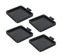 Generico Macetero de 4 piezas sin agujeros, pantalla moderna, para plantas y estantes de pared, para casa, salón, dormitorio, oficina, escuela, apartamento, restaurante, café