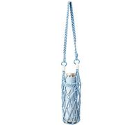 Genérico Macrame Bottle Holder | Adjustable Long Strap Portable Reusable