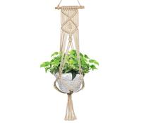 Genérico Macrame Plant Holder - Indoor Hanging Long Planter Basket Rope