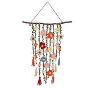 Genérico Macrame Wall Hangings | Crochet Flower Pendant Tapestry Decoration