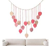 Genérico Macrame Wall Tapestry Boho - Macrame Wall Hanging, Home Decor Boho Tapestry | Handmade Woven Hanging Decor, Nursery Backdrop Macrames For Bedroom Living Room Nursery Apartment Decorations