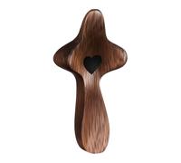 Genérico Madera de Oración - Corazón Hueco Oración Portátil - Recuerdo Religioso para Decoración del Hogar, Ocasiones Familiares, Sueño y Reflexión Personal
