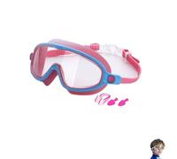 Genérico Magic Puffy Goggles,Kiggles Safe and Smart Swim Goggles for Kids,HD Waterproof and Anti-Fog U (Pink blue)