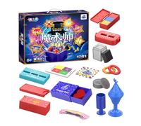 Genérico Magic Toy Set, Cool Trick Props, Easy-to-Use Stage and Street Magic Kit, Close-Up Illusion Props for Kids, Beginners, and Young Magicians Performance, 15.16x13.19x2.95 in