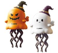 Genérico Magical Mini Dancing Ghost, Christmas - Creative Twisting Clockwork Slide, Dance and Swinging 3D Clockwork Ghosts Toy, for Halloween＆Christmas, Birthday Gifts (B+C)