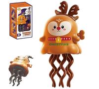 Genérico Magical Mini Dancing Ghost, Christmas - Creative Twisting Clockwork Slide, Dance and Swinging 3D Clockwork Ghosts Toy, for Halloween＆Christmas, Birthday Gifts (D)