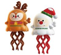 Genérico Magical Mini Dancing Ghost, Christmas - Creative Twisting Clockwork Slide, Dance and Swinging 3D Clockwork Ghosts Toy, for Halloween＆Christmas, Birthday Gifts (D+E)