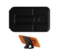 Genérico Magnet Mobile Phone Holder - Stand | Strong Hold Slim Support with Robust Grip & Vivid Finish Matte Texture for Dashboard, Home and Professional TV Watching Table Recording Room Activity