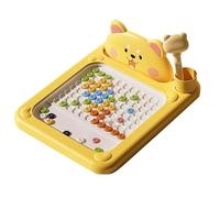 Genérico Magnetic Activity Board - Reusable Magnetic Drawing Board For Toddler with Pen - Foundational Parent-Child Interaction Toys For Aged 2-5 Kid Girls Boys Children Toddler