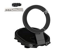 Genérico Magnetic Car Phone Holder - Strong Suction Cup Navigation Stand, 360° Adjustable Rotating Mount, Universal Magnet Pad For | For Travel Gym Kitchen Bathroom