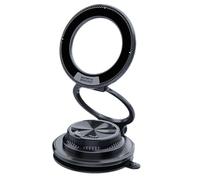Genérico Magnetic Car Phone Mount Foldable Dashboard Phone Holder 1 Piece