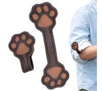Genérico Magnetic Clothing Clips | 2 Pieces Magnetic Cute Cat Paw Multi-Function Pin | Fitting Clothing Clips for Dress Blouse Sleeve Leg Collar Scarf Shawl Workwear Closet