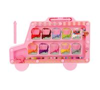 Genérico Magnetic Color and Number Maze, ABS 28x18.5cm Color Matching Learning Board Educational Sorting Toy for Fine Motor Skills, Math, Counting