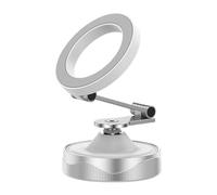 Genérico Magnetic Connect Car Holder - Suction Phone Mount ¦6x5cm Car Phone Holder for Mobile, Dashboard Stand with Sturdy Build, Small Mount, Dashboard Support for Ride Share Driving Use