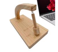 Genérico Magnetic Decision Maker Resolver | Natural Timber 19.89x9.98x3cm Tabletop Mechanism Balance | Office Desk Novelty Gift Party Solver Fun Tool Decor | Accent Keepsake Piece
