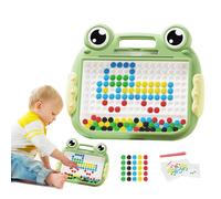 Genérico Magnetic Drawing Board | Frog Magnet Beads Drawing Board | Kids Doodle Board, Educational Magnetic Board, Preschool Art Toys, Magnetic Doodle Pad, Drawing Toys for