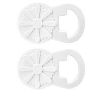 Genérico Magnetic Eyeglass Holder - 2 piezas sin clip - Secure Magnet Glasses Keeper, Portable Travel Accessory, Hands-Free Spectacle Mount | Men Women Airplane Beach Daily Home Outdoor Reading