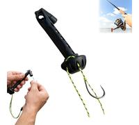 Genérico Magnetic Fly Threader Tool for Fly Fishing, Easy Knot Assist Rigging Device for Small Flies and Tippet, Hook Eye Threading Accessory Compatible with Most Fishing Setups
