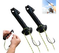Genérico Magnetic Fly Threader Tool for Fly Fishing, Easy Knot Assist Rigging Device for Small Flies and Tippet, Hook Eye Threading Accessory Compatible with Most Fishing Setups