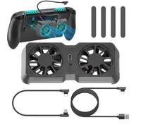 Genérico Magnetic Game Console Cooling Fan Magnetic Portable 3 Speeds
