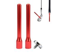 Genérico Magnetic Golf Putter Alignment Tool - Zinc Alloy Double Guide Rod