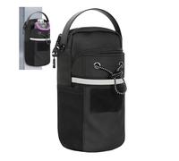 Genérico Magnetic Gym Bag - 4.53x3.94x10 Inches Water Bottle Carrier Bag, Water Bottle Holder Purse with Detachable Strap | For Gym Travel Workout Sports Fitness Running Offices Commuting