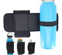 Genérico Magnetic Gym Pouch, Cup Sleeve Holder, 32cm/12.6in 18cm/7.09in During Workouts Water Bottle Phone Organizer for Gym, Attaches to Metal Equipment for Easy Access