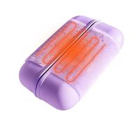 Genérico Magnetic Hand Warmers, 3 Gear Adjustable Warming Device, Electric Rechargeable Hand Warmer For Family Friends Hiking Skiing Outdoor Indoor Work Office Study Travel Winter Use