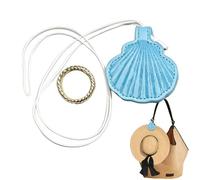 Genérico Magnetic Hat Clip For Travel - Premium Hanger, Hands-Free Backpack Tote Cap Holder, Strong Magnetic Clasp, Airport Beach Vacation Accessory | For Travelers