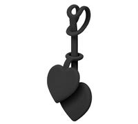 Genérico Magnetic Hat Clip - Hands-Free Heart-Shaped Magnet Gadget Carrier,Magnetic Hat Clip for Travel,for Trip Backpack Luggage Beach Vacation Cruise Resort Summer Spring