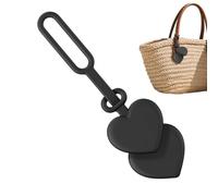 Genérico Magnetic Hat Clip, Travel Bag Holder, Heart Shaped Tool for Usage, Hands Free Aid, 6.5x4cm Easy Carry Accessory for Beach Vacation Cruise Resort Trip Summer Spring Backpack Luggage Outdoor