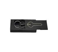 Genérico Magnetic Key Box - Anti Theft Case Portable for Secure Key Storage | Car Keys Box with Magnet for Homeowner Adults Elderly Students Renter Apartment Dormitory Yard Storeroom Access